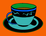 Dibuix Tassa de cafè pintat per Lauri
