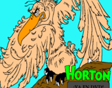 Dibuix Horton - Vlad pintat per berta  pedrós  aldomá