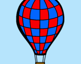 Dibuix Globus aerostàtic pintat per NUNA FONT