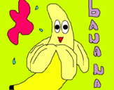 Dibuix Banana pintat per tukitukituki