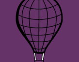 Dibuix Globus aerostàtic pintat per erics5