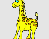 Dibuix Girafa pintat per LAIA BASSAS ARUMÍ