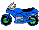 Dibuix Motocicleta pintat per bernat