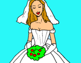 Dibuix Núvia pintat per Laia