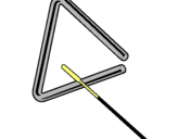 Dibuix Triangle pintat per joanna