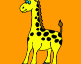 Dibuix Girafa pintat per Joel