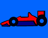 Dibuix Fórmula 1 pintat per joan  de