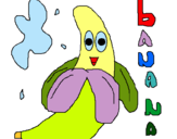 Dibuix Banana pintat per josep