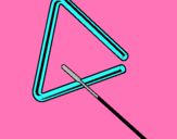 Dibuix Triangle pintat per anònim