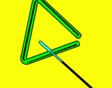 Dibuix Triangle pintat per NOA