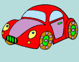 Dibuix Cotxe de joguina  pintat per Elna