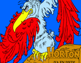 Dibuix Horton - Vlad pintat per ori