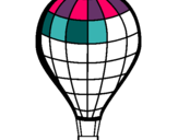 Dibuix Globus aerostàtic pintat per ANNA
