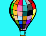 Dibuix Globus aerostàtic pintat per rita llonch