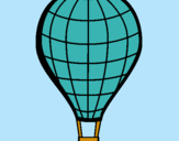Dibuix Globus aerostàtic pintat per Sara  Martori