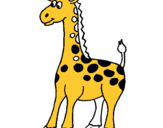 Dibuix Girafa pintat per eric