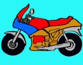 Dibuix Motocicleta pintat per XAVI 