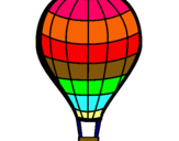 Dibuix Globus aerostàtic pintat per arnau