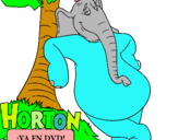 Dibuix Horton pintat per emma