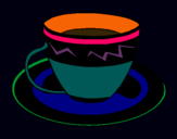 Dibuix Tassa de cafè pintat per eric