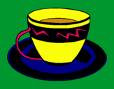 Dibuix Tassa de cafè pintat per cristinaboneta