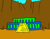 Dibuix La Vall dels Reis pintat per sergi cufi