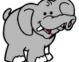 Dibuix Elefant pintat per 607711327