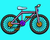 Dibuix Bicicleta pintat per Eloy Lopez