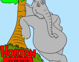Dibuix Horton pintat per anna