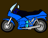 Dibuix Motocicleta pintat per Eloy Lopez