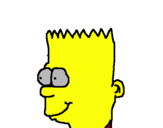 Dibuix Bart pintat per kevin