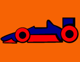 Dibuix Fórmula 1 pintat per buu