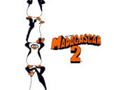 Dibuix Madagascar 2 Pingüins pintat per RICARDO