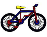 Dibuix Bicicleta pintat per OLGA  SERRA