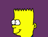 Dibuix Bart pintat per martí