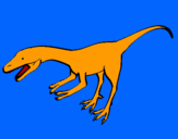 Dibuix Velociraptor II  pintat per JOEL.M