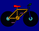 Dibuix Bicicleta pintat per anònim