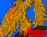 Dibuix Horton - Vlad pintat per pol i marc