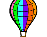 Dibuix Globus aerostàtic pintat per diana nicola
