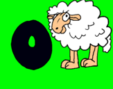 Dibuix Ovella pintat per ovella