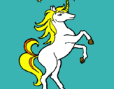 Dibuix Unicorn pintat per unicorn