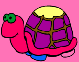 Dibuix Tortuga pintat per nuria  vidal vivo