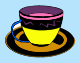 Dibuix Tassa de cafè pintat per ONA
