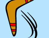 Dibuix Bumerang pintat per miguel