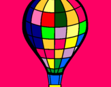 Dibuix Globus aerostàtic pintat per markus