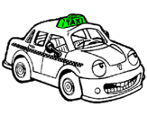 Dibuix Herbie taxista pintat per aleix petardo