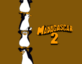 Dibuix Madagascar 2 Pingüins pintat per HELENA