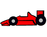 Dibuix Fórmula 1 pintat per marc