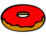 Dibuix Donuts pintat per ariadna
