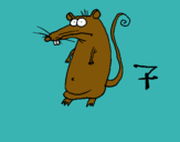 Dibuix Rata pintat per bruno